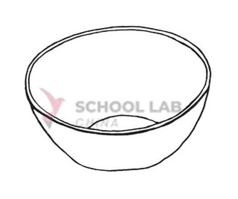 Bowl, round, stainless steel, 4L